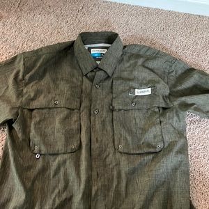 Magellan, Dark Green Fishing Shirt